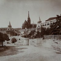 A Halászbástya kelet felől, 1903 körül